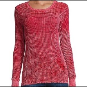 Cotton Citizen The Monaco Distressed Thermal Top